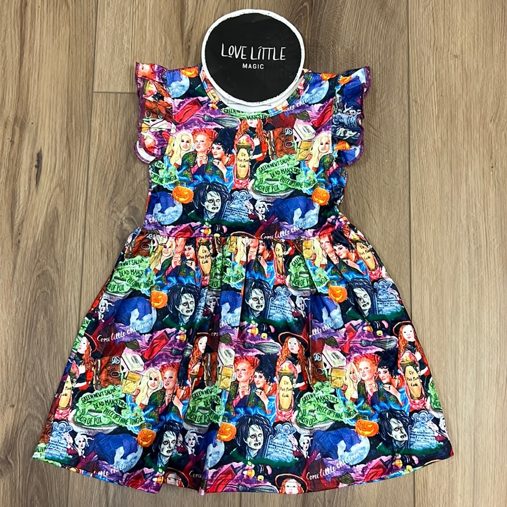 Hocus Pocus themed dress